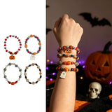 Halloween Bracelets Assorted 4Pcs/Pk