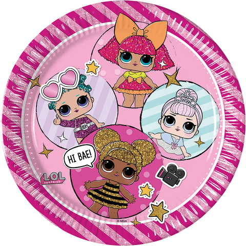 LOL FSC Paper Plates Next Generation Large 23cm 8Ct