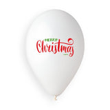 13" Standard Latex  HO HO HO Merry Christmas 25ct