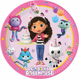 Gabby's Dollhouse FSC Paper Plates Next Generation Large 23cm 8Ct