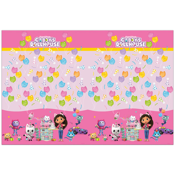 Gabby's Dollhouse Plastic Tablecover 120x180cm 1Ct