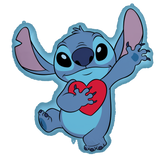 Stitch & Angel Stitch Shaped Supersize Foil Balloon 75x86cm
