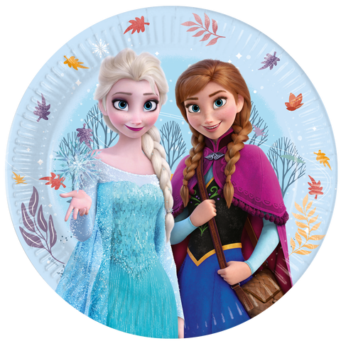 Frozen Idyllic Wonder FSC Paper Plates Next Generation 23cm 8Ct