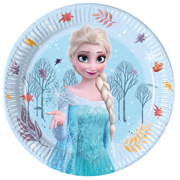 Frozen Idyllic Wonder FSC Paper Plates Next Generation Medium 20cm 8Ct