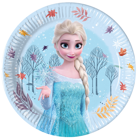 Frozen Idyllic Wonder FSC Paper Plates Next Generation Medium 20cm 8Ct