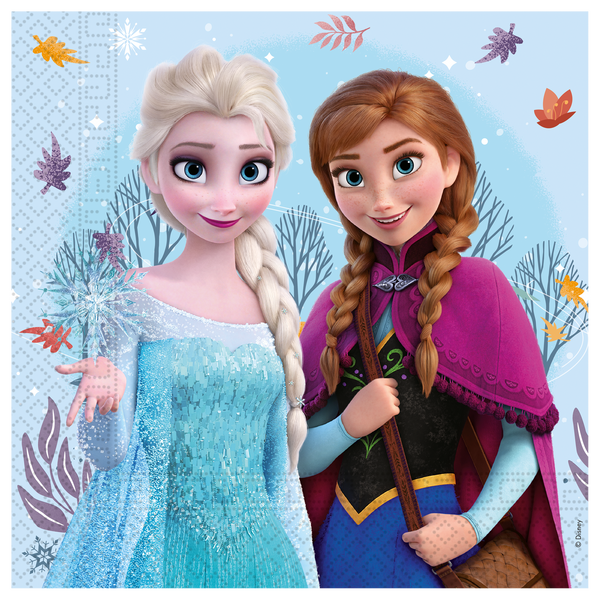 Frozen Idyllic Wonder FSC Two - Ply Paper Napkins 33x33cm 20Ct