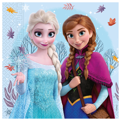 Frozen Idyllic Wonder FSC Two - Ply Paper Napkins 33x33cm 20Ct