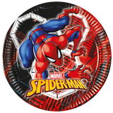 Spiderman FSC Paper Plates Next Generation Medium 20cm 8Ct