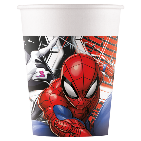 Spiderman FSC Paper Cups 200ml 8Ct