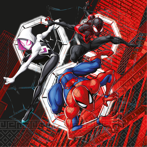 Spiderman FSC Two - Ply Paper Napkins 33x33cm 20Ct