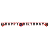 Spiderman FSC “Happy Birthday” Die-Cut Paper Banner 1Ct