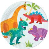 Dino Party Paper Plates Next Generation 23cm FSC 8Ct