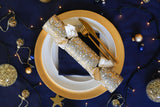 13in Crackers Gilded Azure 6pcs/box