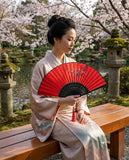 21cm Decorative Folding Fan – Traditional Chinese Hand Fan for CNY, Dance & Home Decor