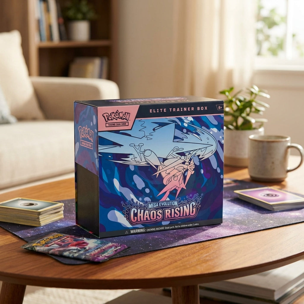 Pokémon TCG Mega Evolution Chaos Rising Elite Trainer Box – Premium Set UAE