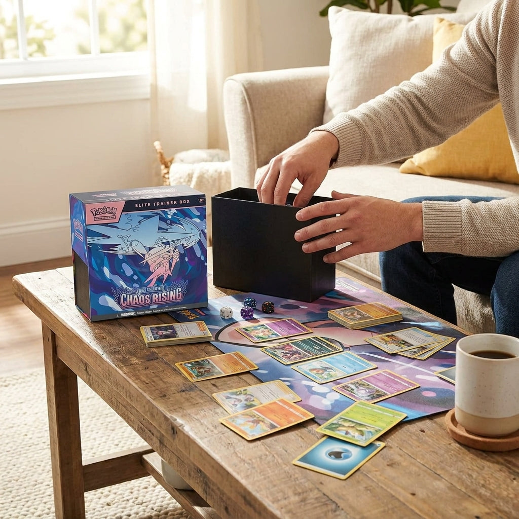 Pokémon TCG Mega Evolution Chaos Rising Elite Trainer Box – Premium Set UAE
