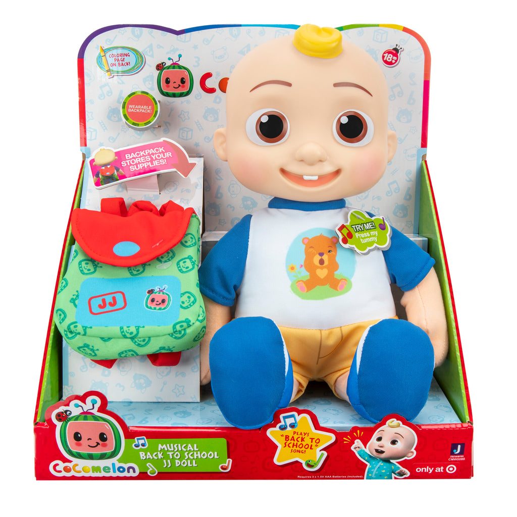 Cocomelon Doll Roto School Time JJ