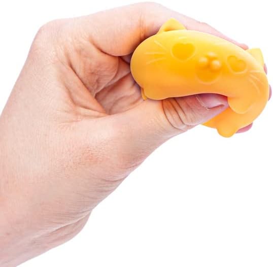 Teenie Cool Cat NeeDoh - Pack of 3 Mini Squishies