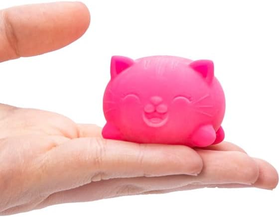 Teenie Cool Cat NeeDoh - Pack of 3 Mini Squishies