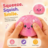 SQOOSH Glitter Dumpling Squishy Toy | Sparkly Sensory Fidget
