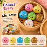 SQOOSH Glitter Dumpling Squishy Toy | Sparkly Sensory Fidget