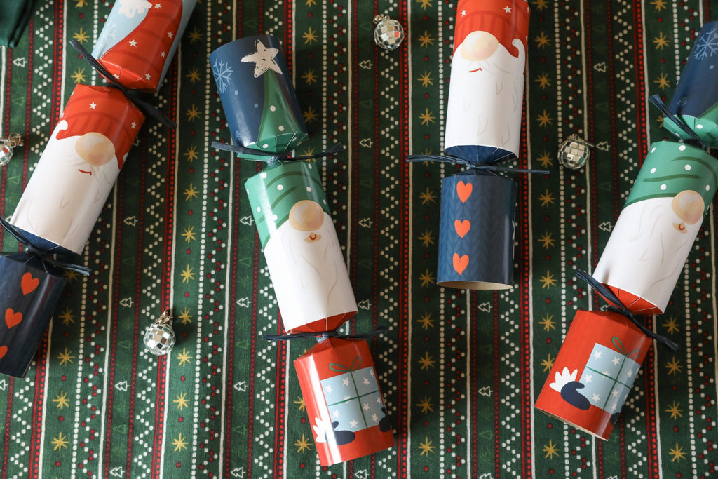 12in Festive Gonk Cracker FSC Mix 12pcs/Box