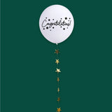 Congratulations 18" Balloon with Trailing Stars