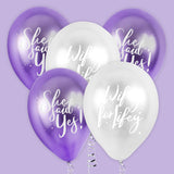 Bride Sqaud Latex Balloons 12" 5/Pack