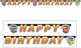 Cars 3 Diecut Happy Birthday Banner