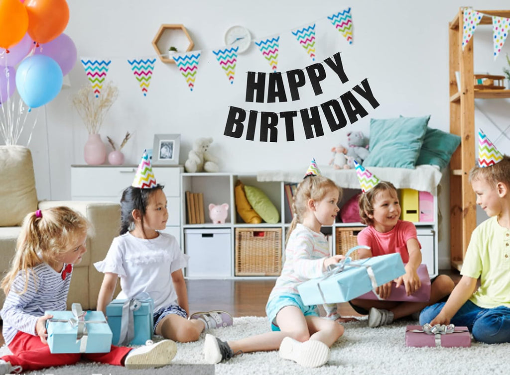 Happy Birthday Personalised Banner x2 2m & 15 Sticker Sheets