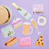 Food Photo Booth Props 10/Pack