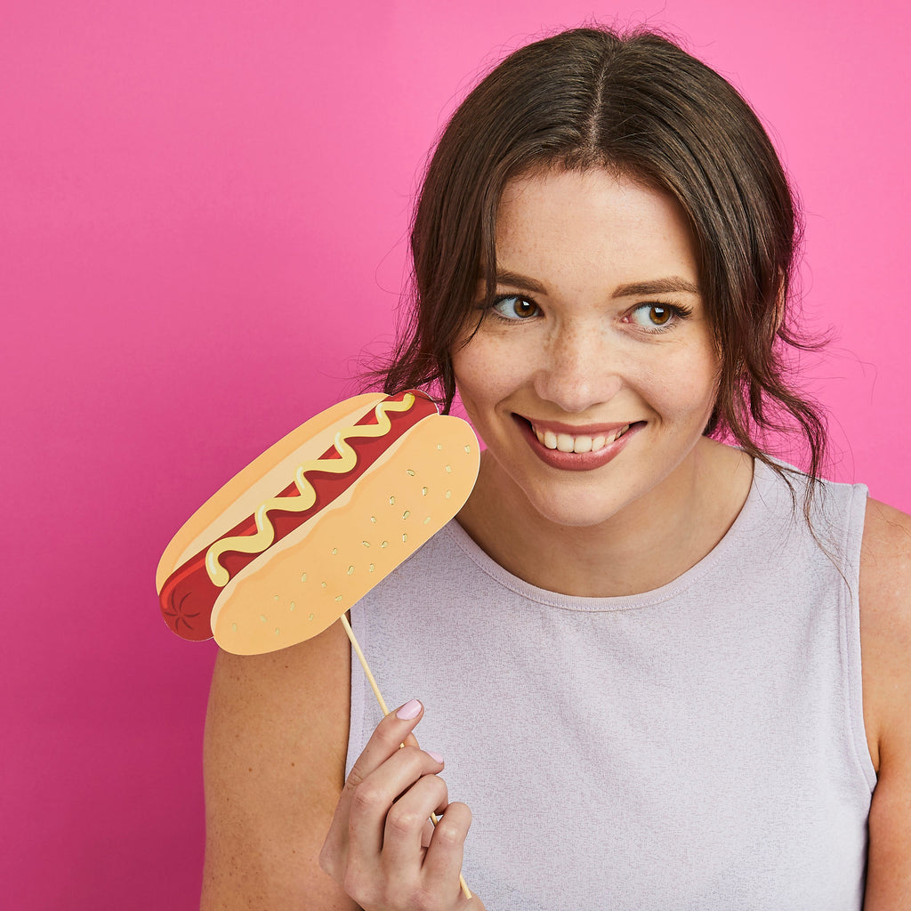 Food Photo Booth Props 10/Pack