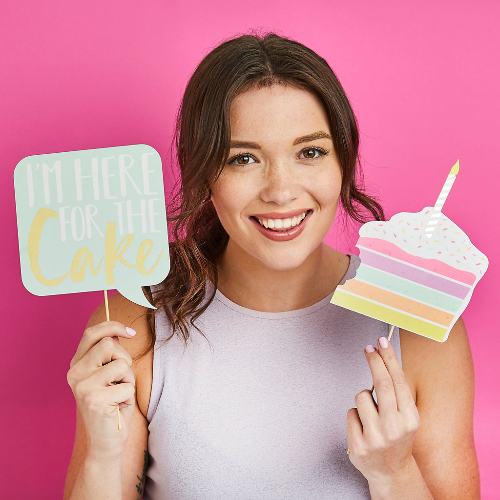 Food Photo Booth Props 10/Pack