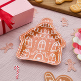 Gingerbread House Paper Plates 8pcs/Pack