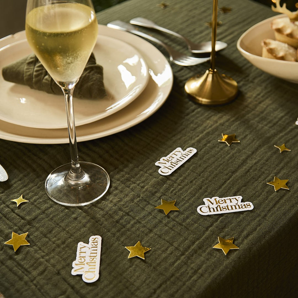 Merry Christmas Table Scatter