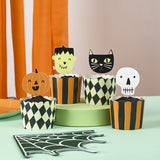 Spooky Characters Food Cups & Picks Set 12pcs/pack