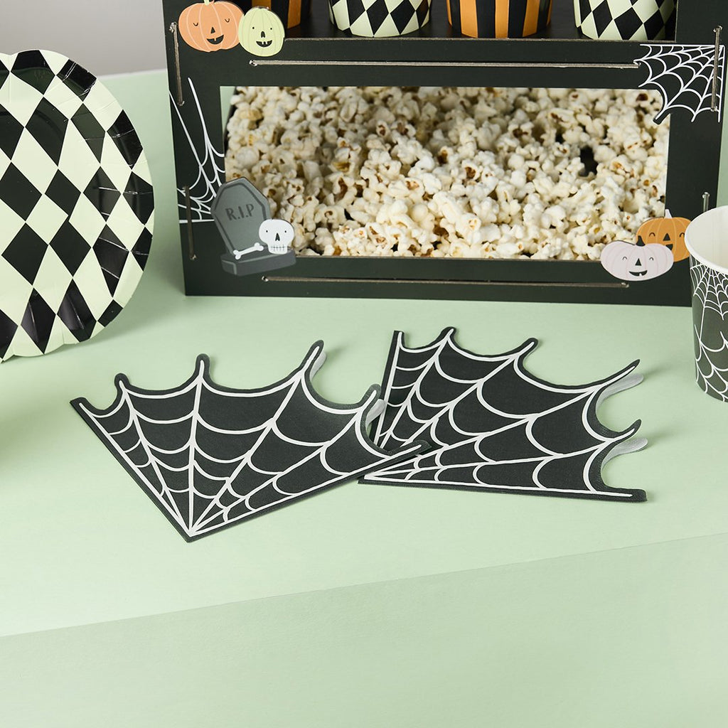 Cobweb Paper Napkins 16pcs/Pack