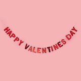 2m 'Happy Valentine’s Day' Banner – Festive Red & Pink Party Decoration for Home, Classroom & Events
