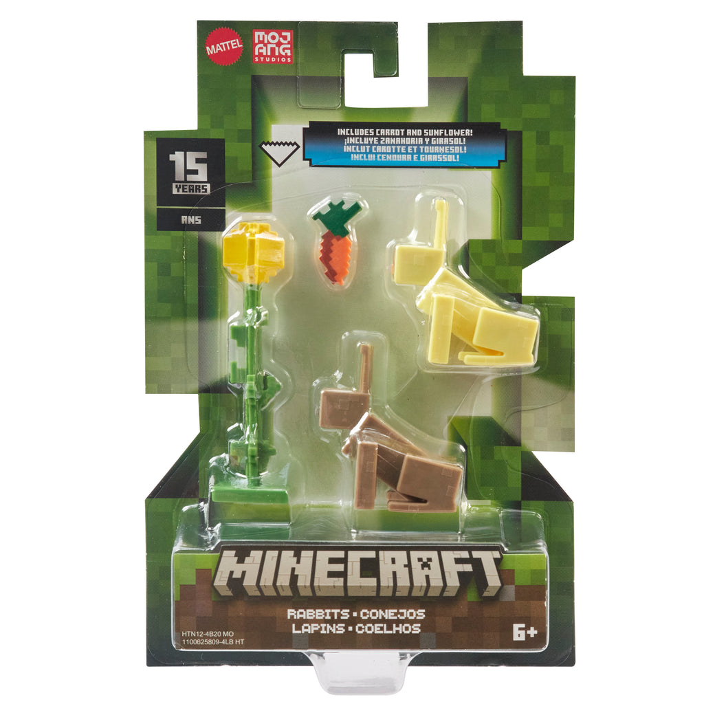 Minecraft Core 3.25" Fig. Asst
