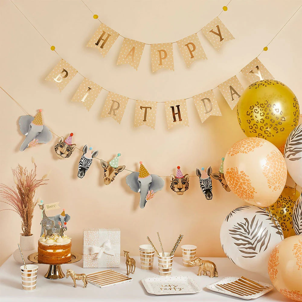 'Happy Birthday' Flag Bunting 2.5m