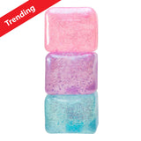 NeeDoh Nice Cube Glitter & Glow | Glow in Dark Squishy