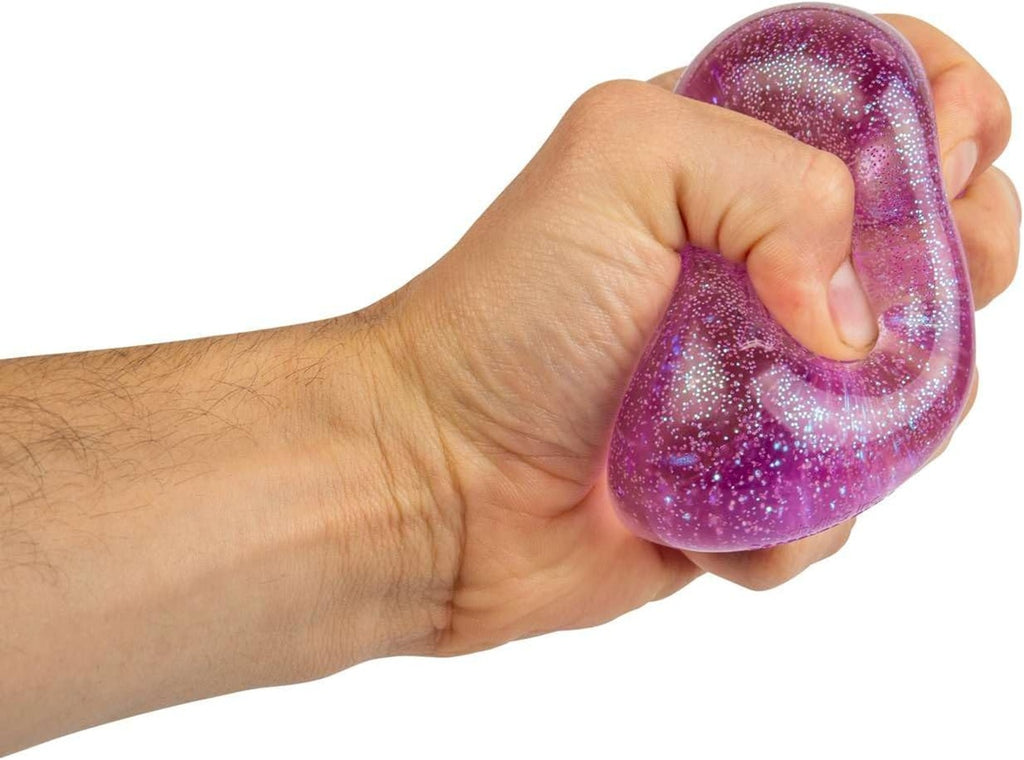 NeeDoh Nice Cube Glitter & Glow | Glow in Dark Squishy