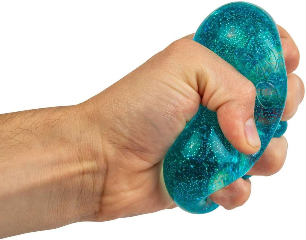 NeeDoh Nice Cube Glitter & Glow | Glow in Dark Squishy