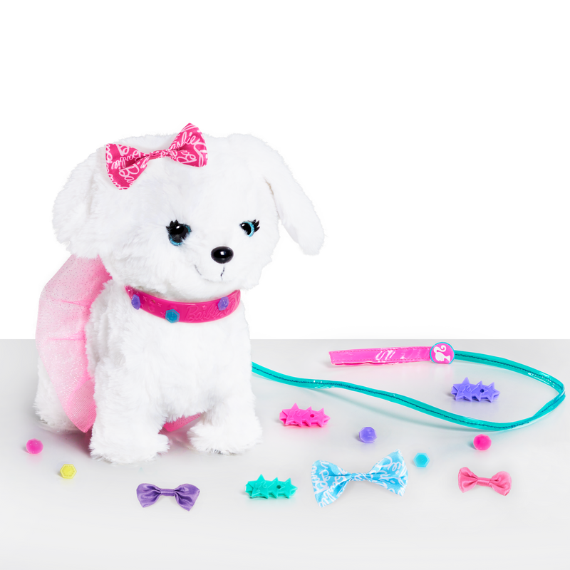 Barbie walking puppy on sale