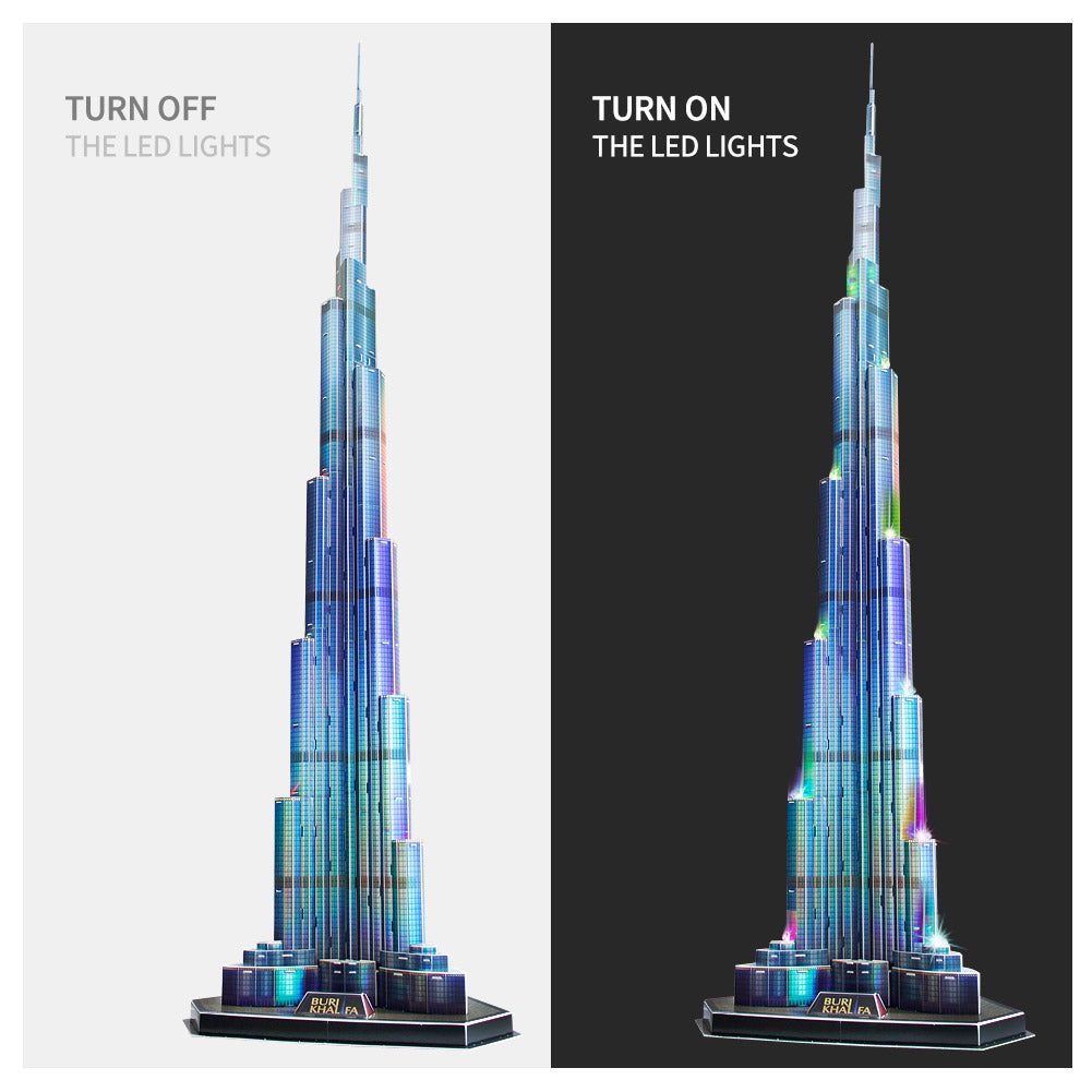 3D Puzzle Burj Khalifa 136Pc B/O Uae