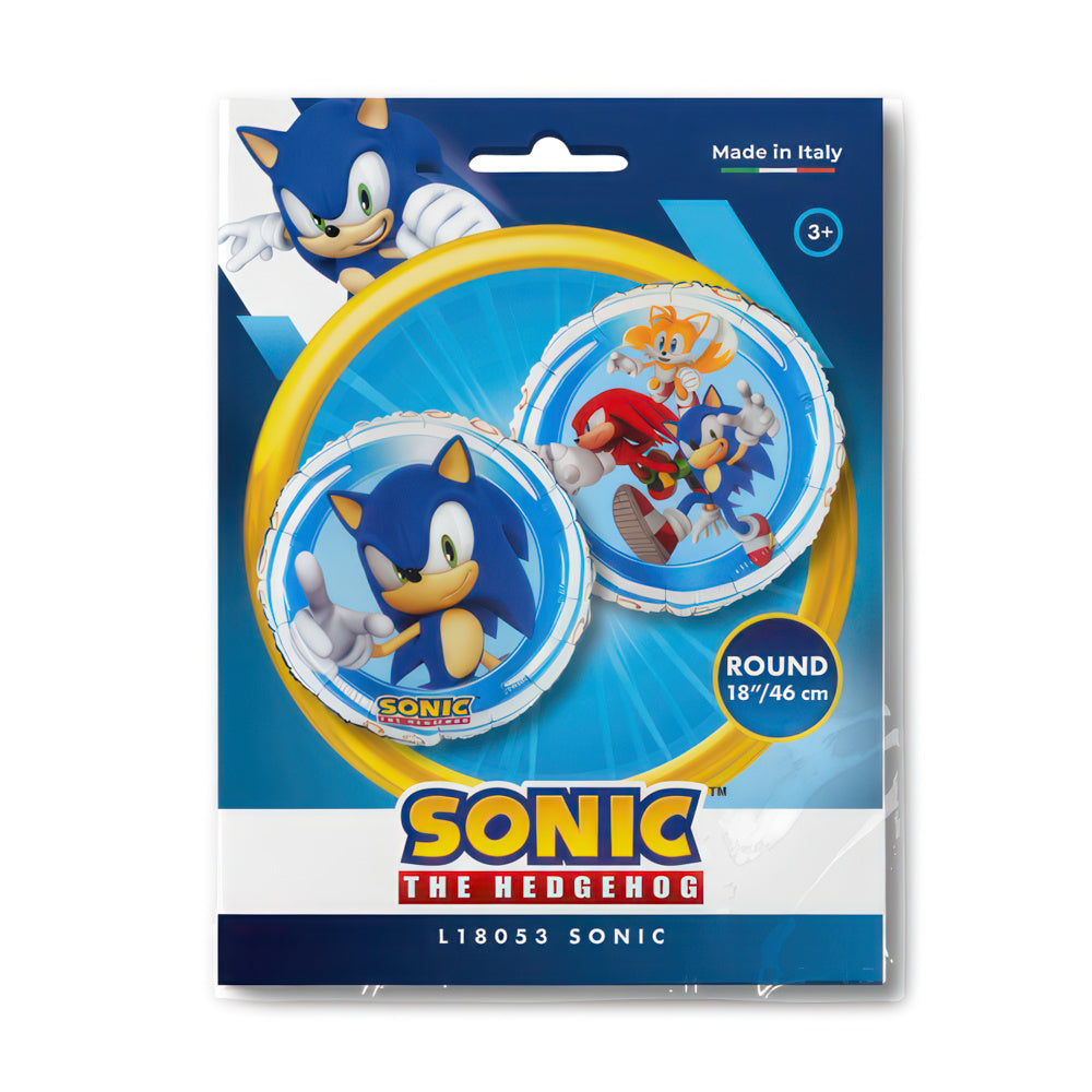 18" Foil Balloon Sonic The Hedgehog