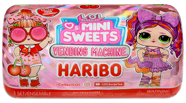 LOL Surprise Loves Mini Sweets X Haribo Vending Machine Asstd