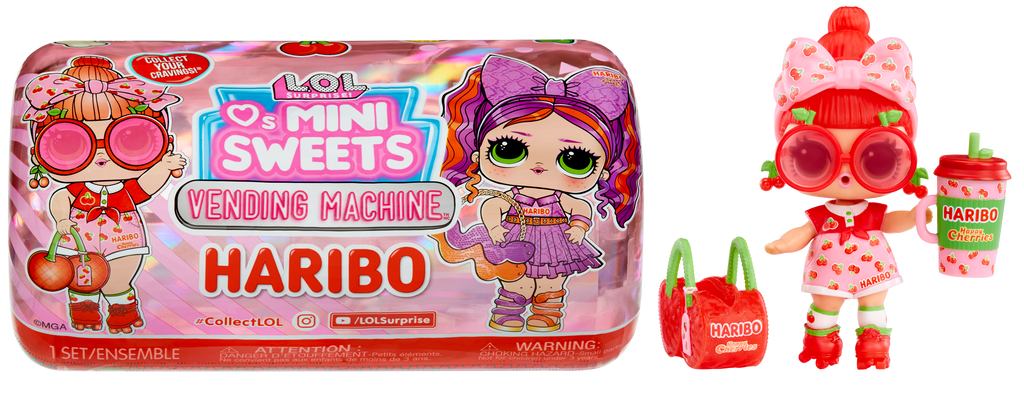 LOL Surprise Loves Mini Sweets X Haribo Vending Machine Asstd