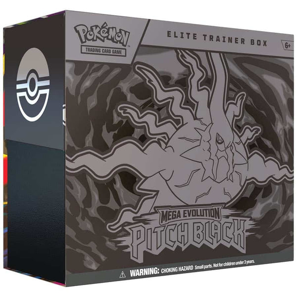 Pokemon TCG: Mega Evolutions (ME-05) Pitch Black Elite Trainer Box – Collector Set UAE