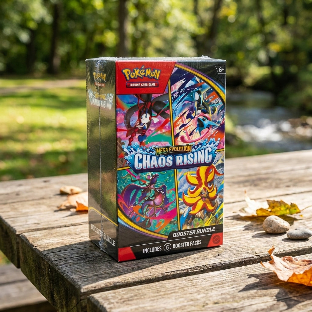 Pokémon TCG Mega Evolution Chaos Rising Booster Bundle – Multi Pack Set UAE